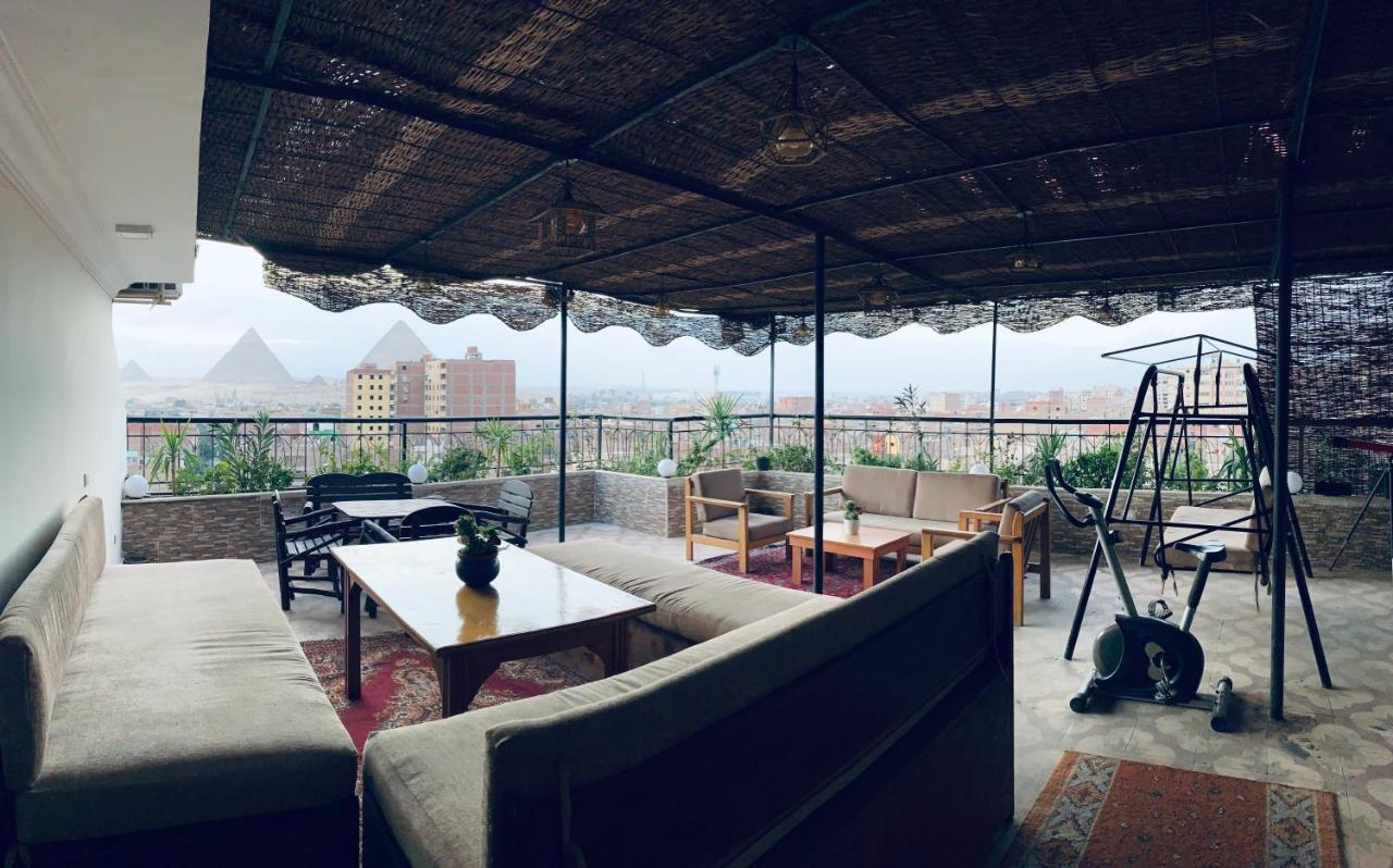 Draz Pyramids View Bed & Breakfast Kafrat al Jabal Exterior photo